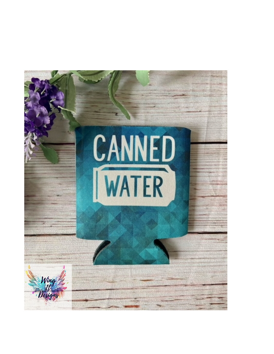Canned Water Koozie