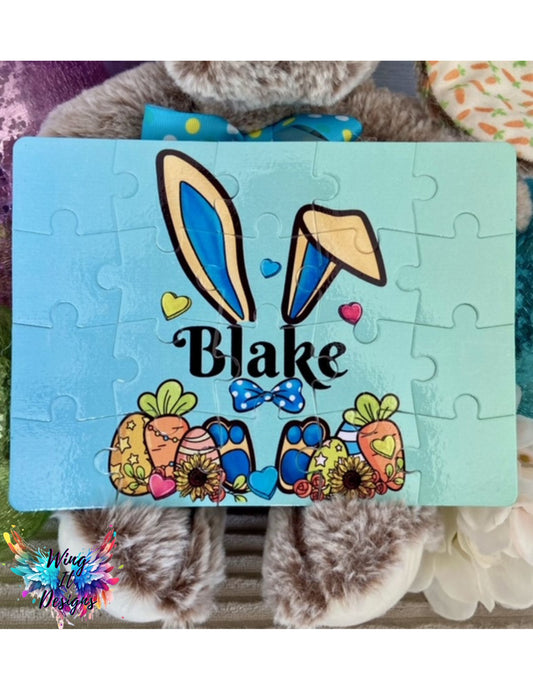 Blue Bunny Puzzle