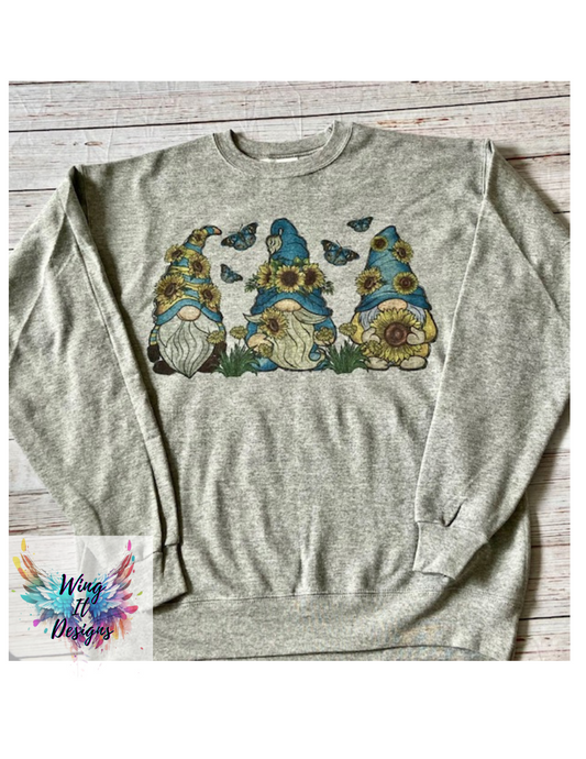 Sunflower Gnome Sweatshirt