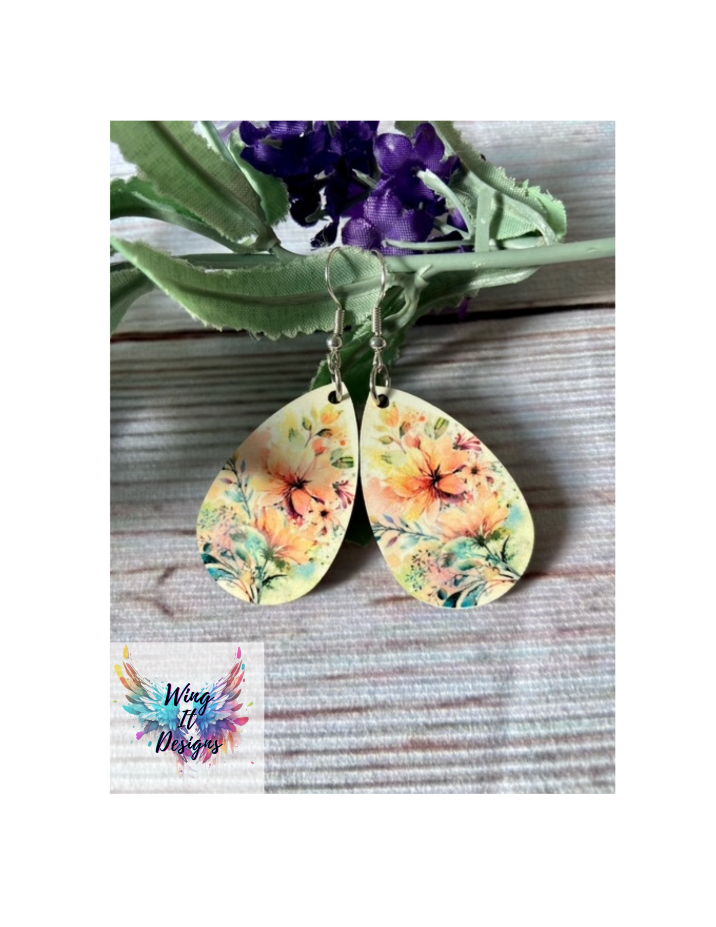 Summer Floral Earrings